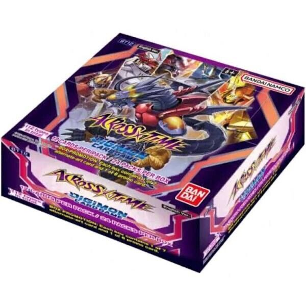 Digimon Card Game: Across Time (BT-12) Booster Box