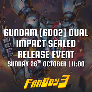 Gundam [GD02] Dual Impact Sealed Release Event - Sunday 26th October