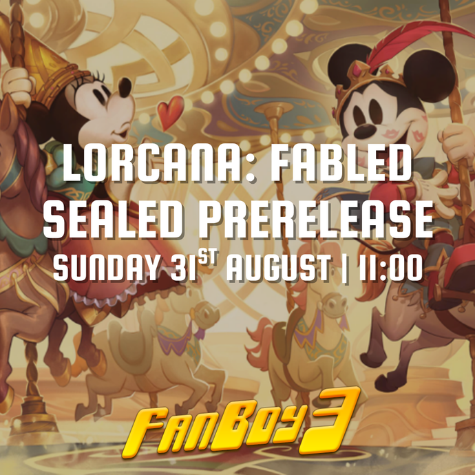 Lorcana: Fabled Sealed Prerelease - Sunday 31st August