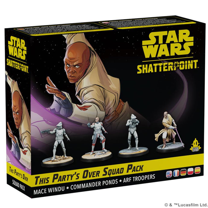 Star Wars: Shatterpoint - This Party's Over (Mace Windu) Squad Pack