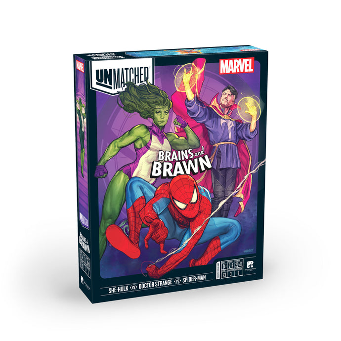 Unmatched: Marvel: Brains and Brawn