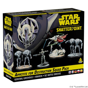 Star Wars: Shatterpoint - Appetite for Destruction (General Grievous) Squad Pack