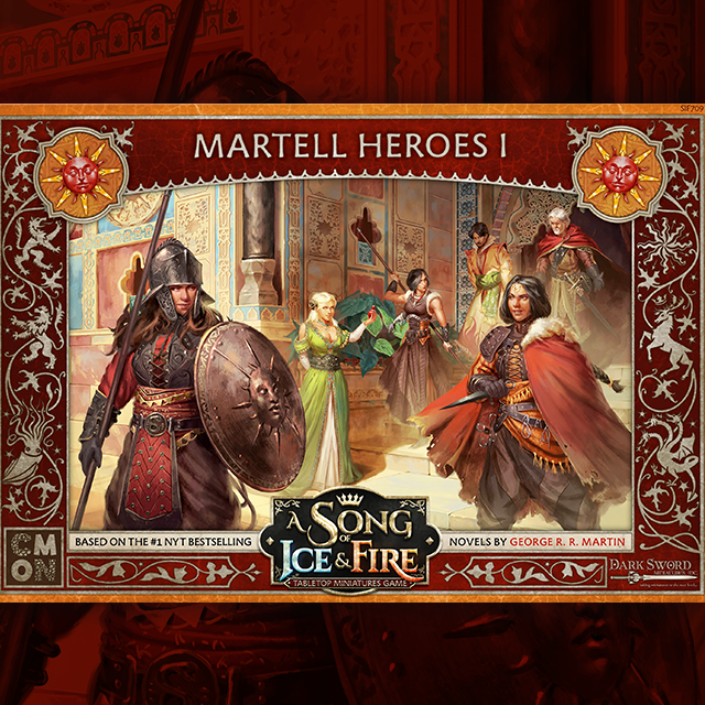 A SONG OF ICE & FIRE: MARTELL HEROES BOX #1