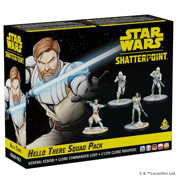 Star Wars: Shatterpoint - Hello There: General Kenobi Squad Pack
