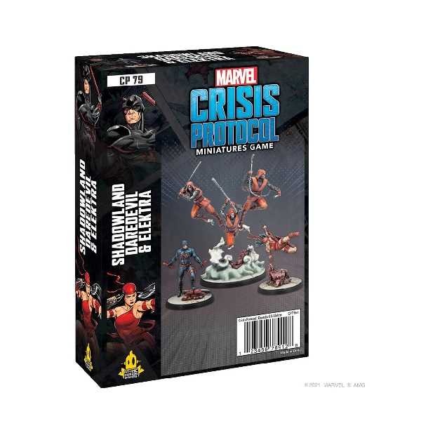 Marvel Crisis Protocol - Shadowland Daredevil and Elektra