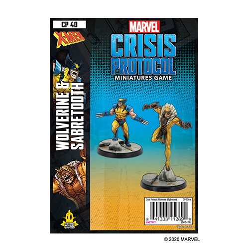 MARVEL: CRISIS PROTOCOL -Wolverine & Sabretooth