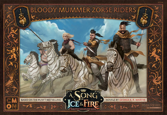A SONG OF ICE & FIRE: BLOODY MUMMER ZORSE RIDERS