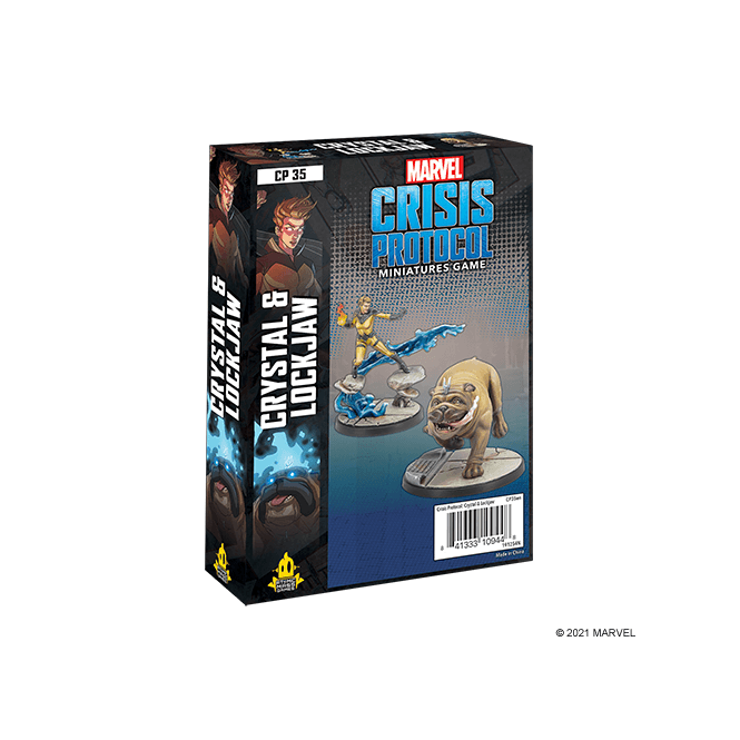 Marvel Crisis Protocol: Crystal and Lockjaw